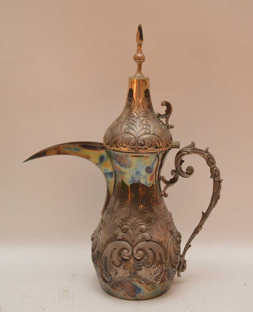 Italian "800" silver coffee/teapot in original fitted (1 of 6)