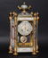 Antique French Gilt Bronze & Enamel Clock - 10