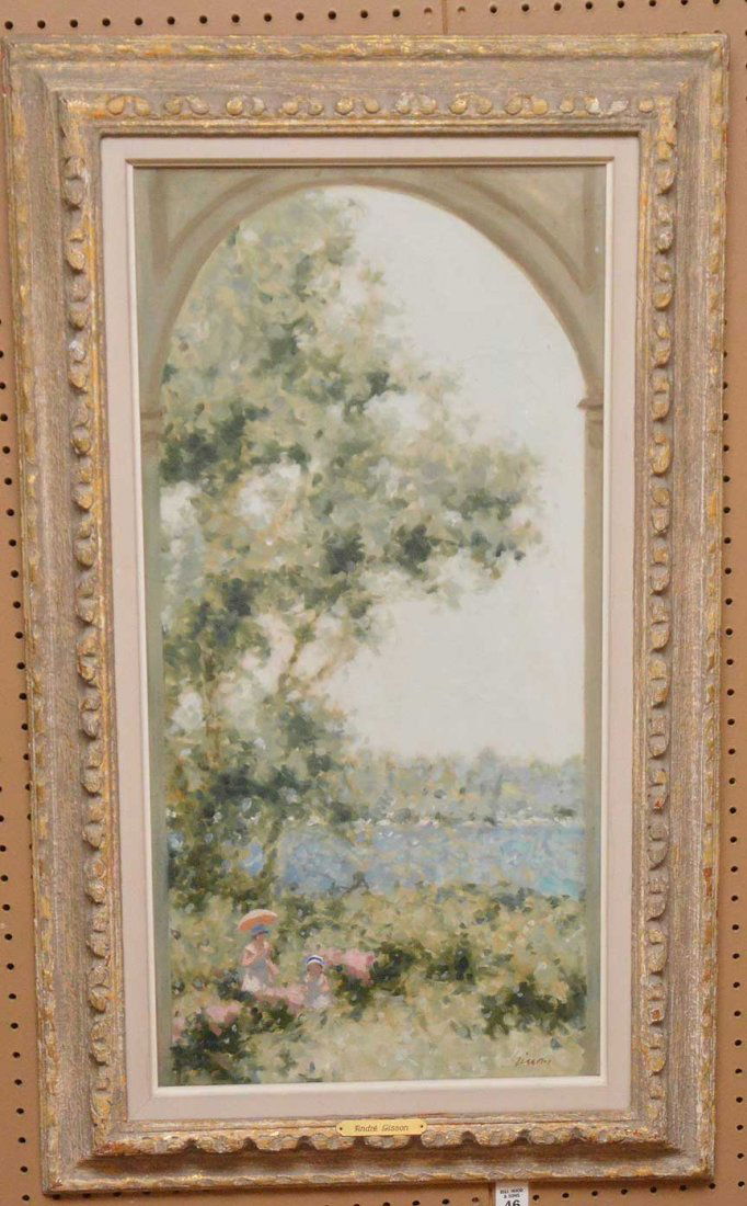 Andre Gisson  (French 1921 - 2003) oil on canvas, (1 of 5)