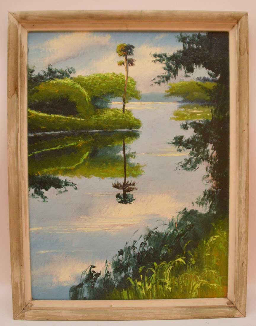 Florida Highwaymen Painting by Willy Daniels  "River (1 of 4)