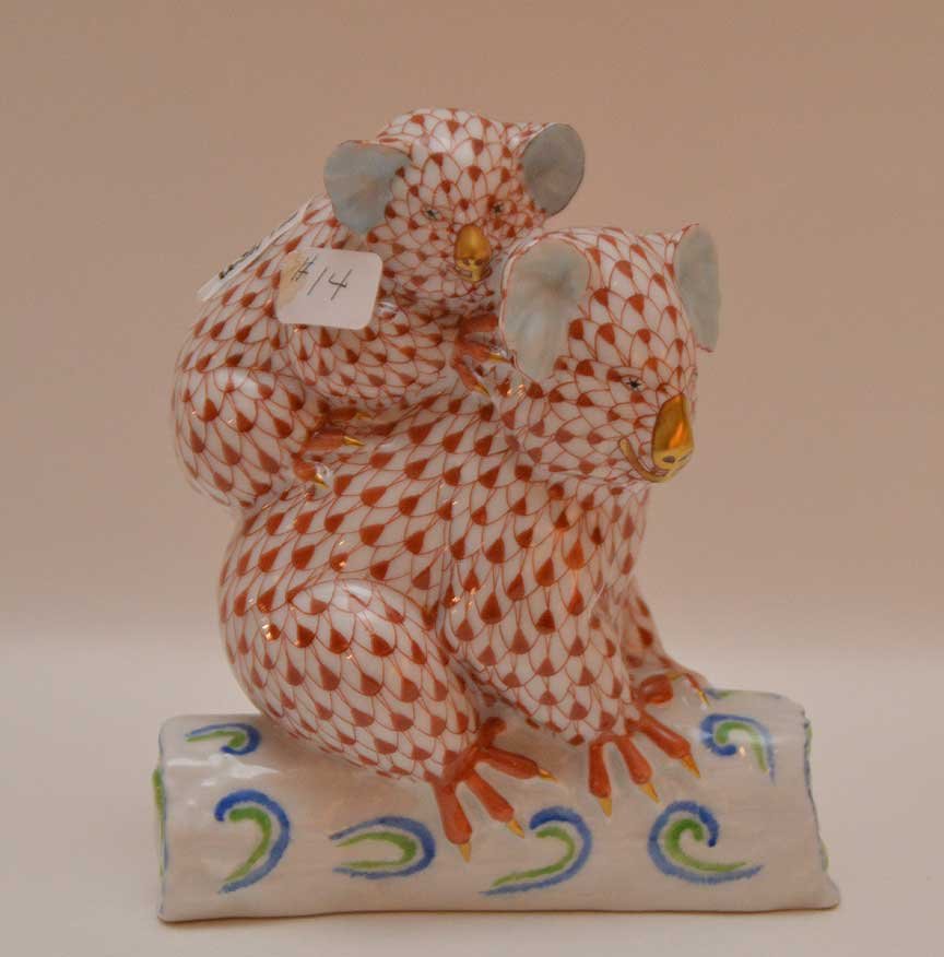 Herend large Koala bear, 5 1/2"h (1 of 4)