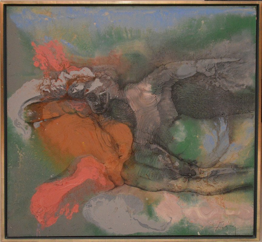 Jan Stussy  (American 1921 - 1990) large Abstract (1 of 6)