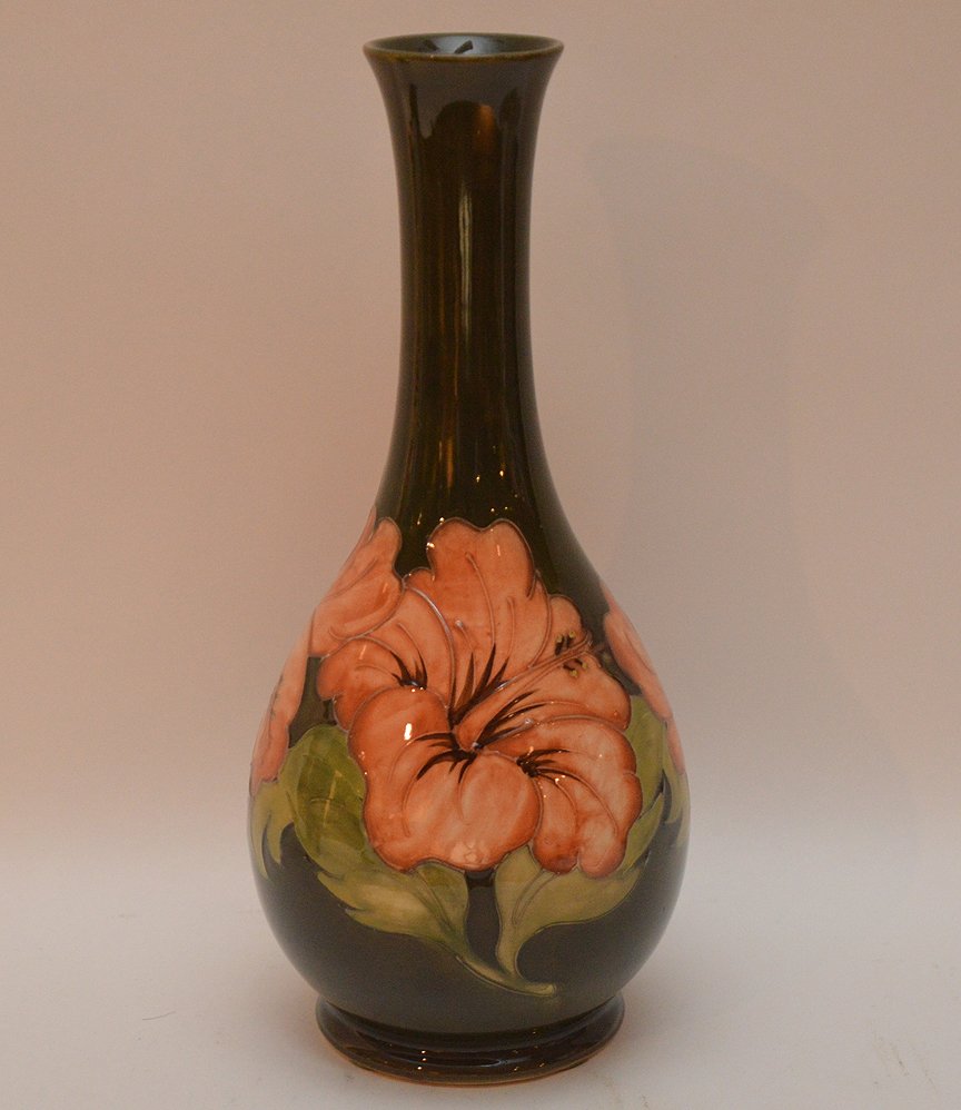 Moorcroft vase, 11"h (1 of 4)