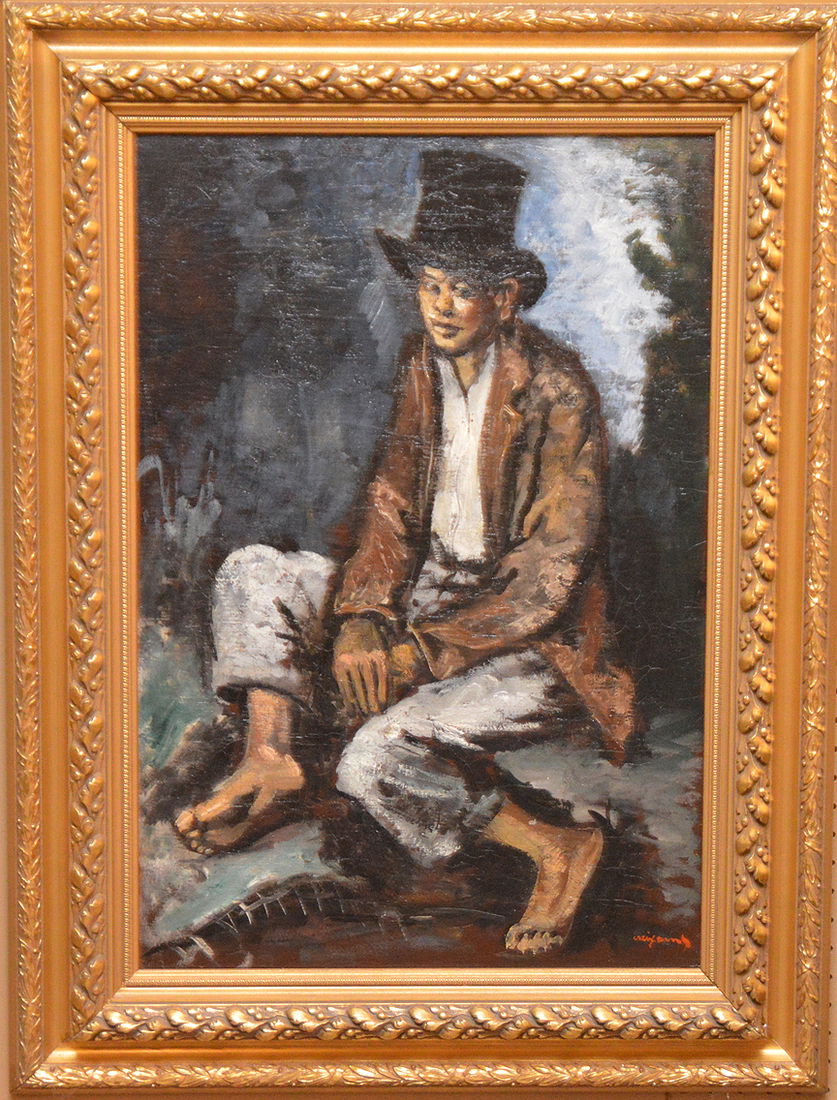 PEDRO PIERRE CREIXAMS, Spanish 1893-1965,  “Seated Boy (1 of 5)