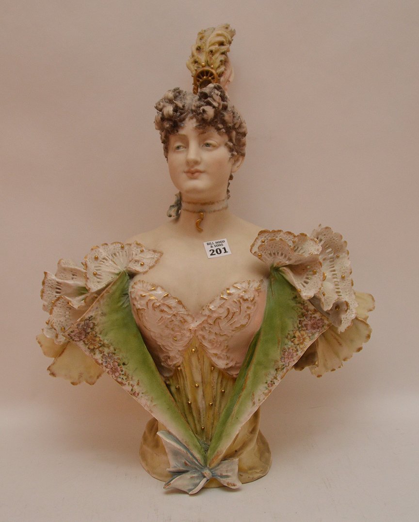 Teplitz bust, 19"h x 15"w (1 of 8)