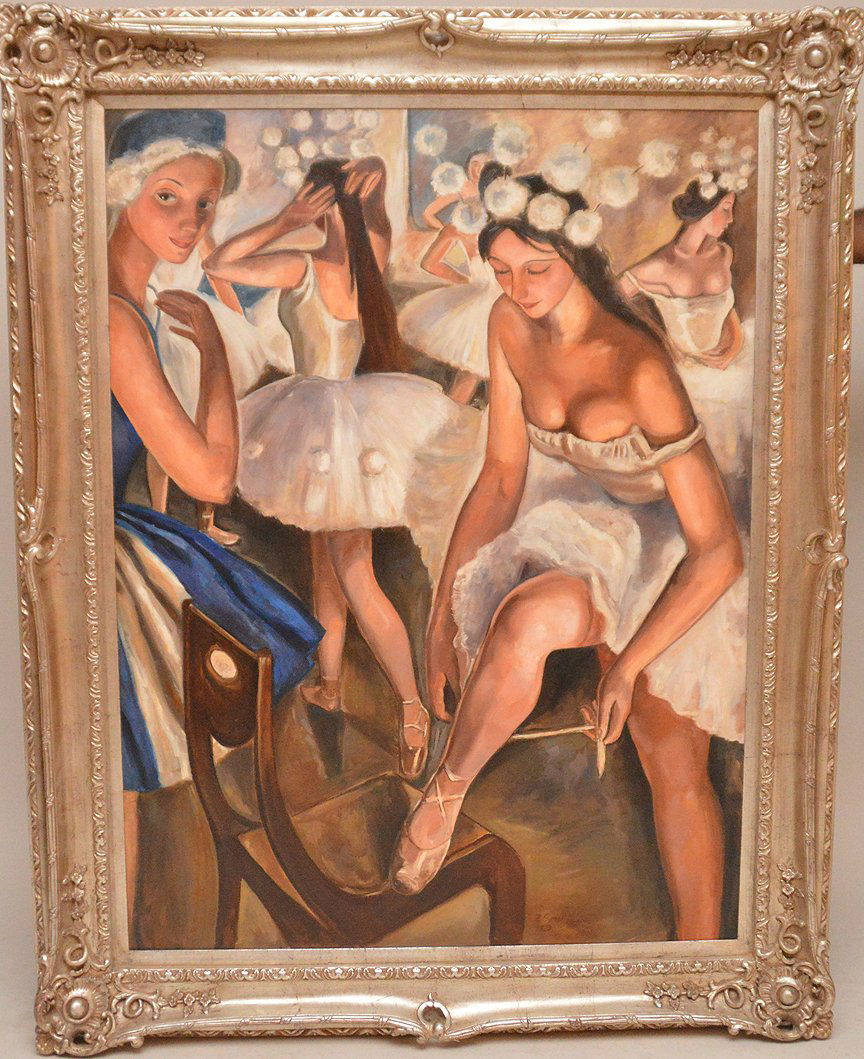 Russian Painting after/attributed to:  Zinaida (1 of 5)