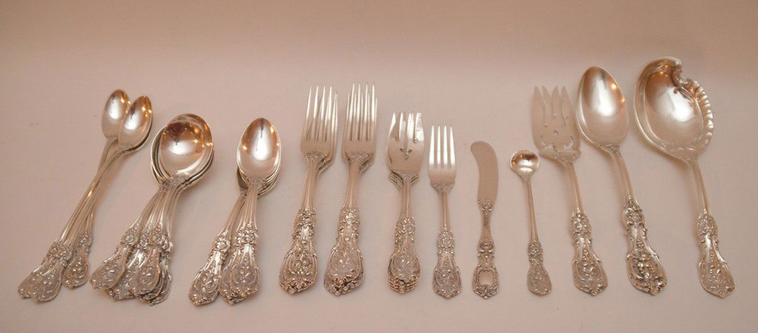 32 Piece Francis I Sterling Silver Partial Service.  6 (1 of 4)