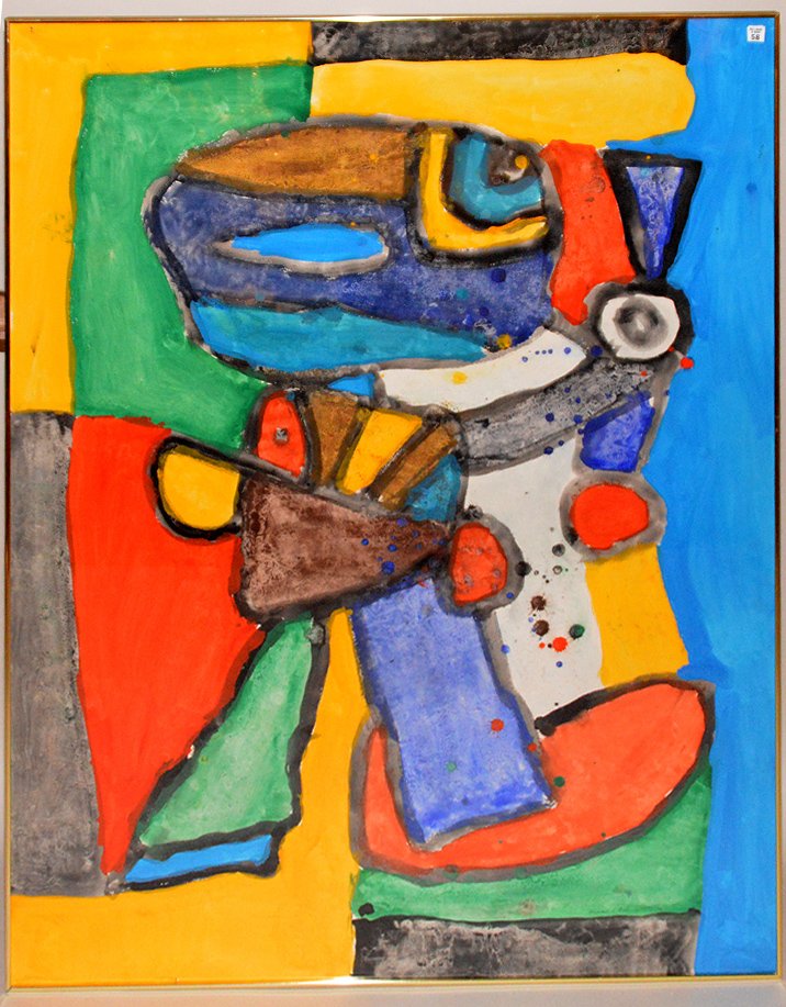 Jacques Soisson (FRENCH, b. 1928) gouache on paper (1 of 5)