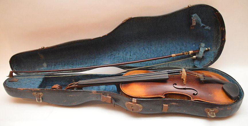 After Jacobus Stainer 4/4 Violin circa 1950’s. Probably (1 of 7)