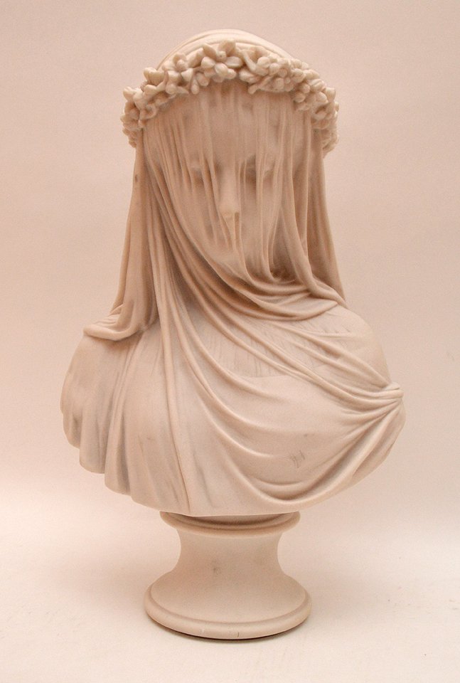 Chatsworth pressed marble bust, Sculptured Arts Studio (1 of 8)