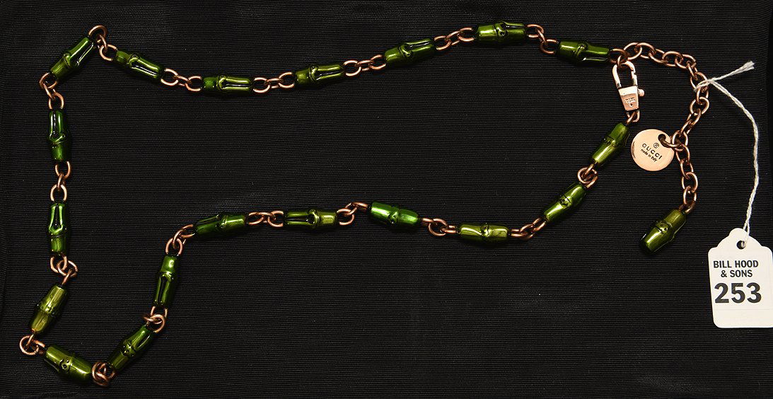 Gucci Couture Cat Walk Enameled Belt/Necklace. Made of (1 of 4)
