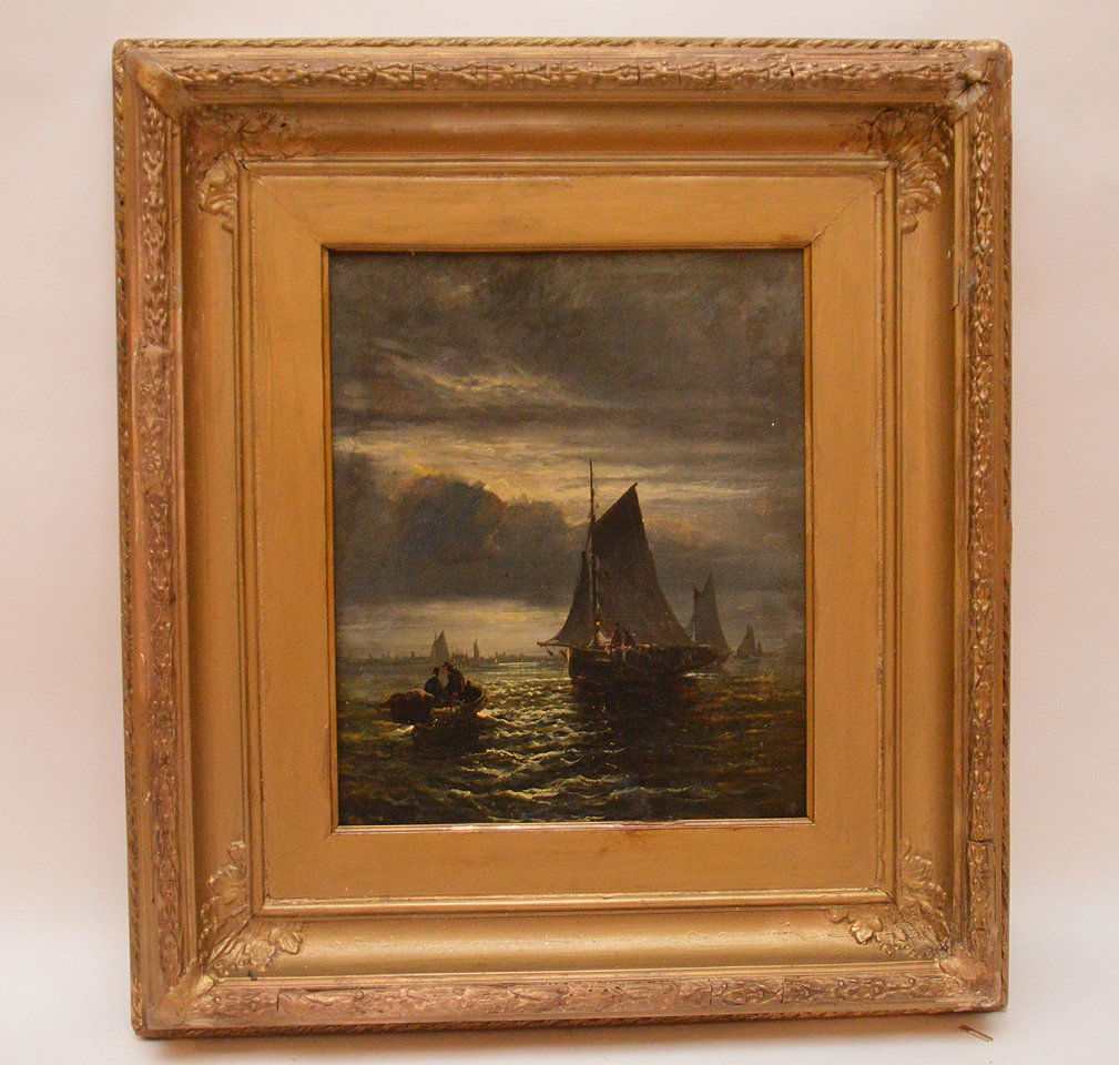 William A. Thornbery (BRITISH, -1898) oil on canvas, (1 of 6)