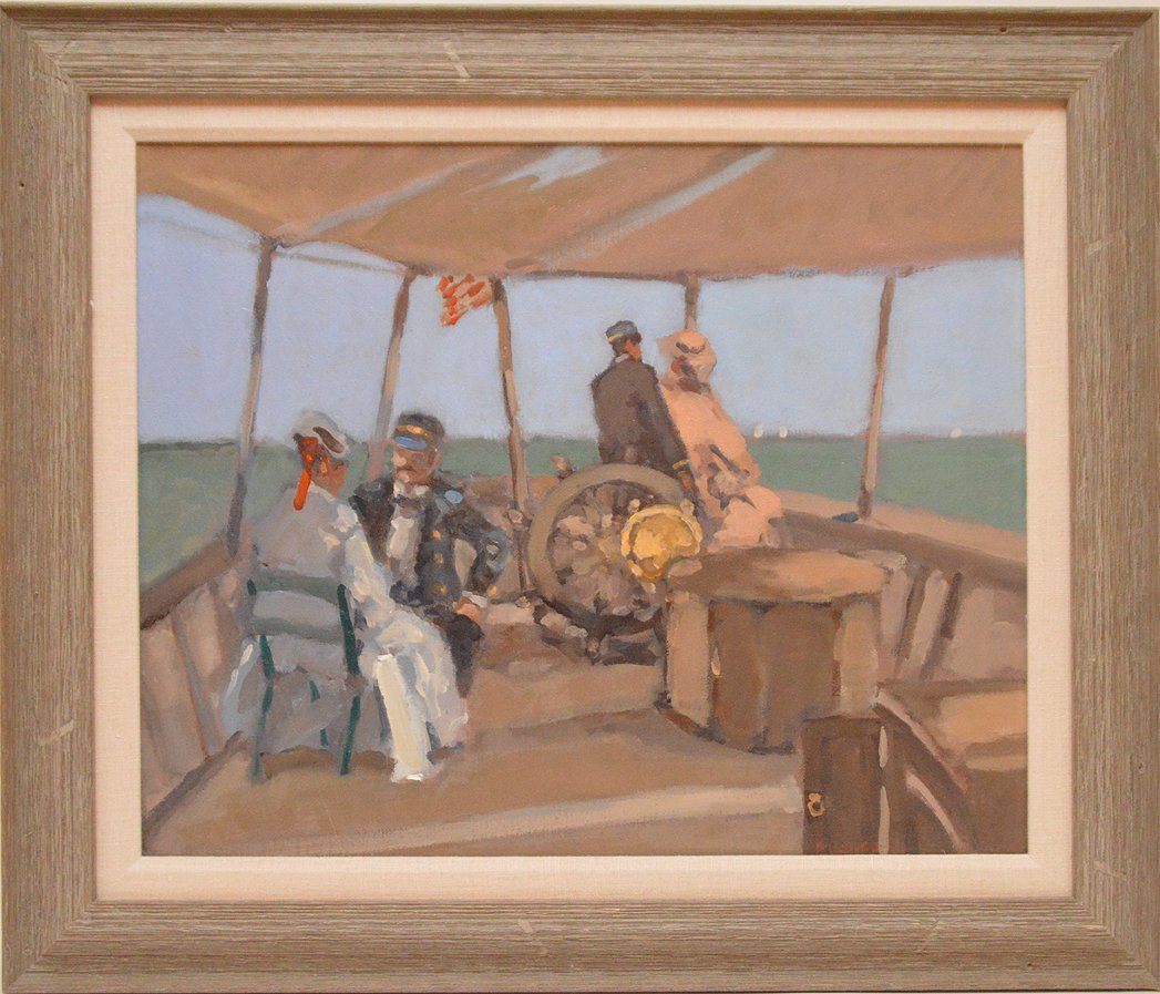 Frederick McDuff (AMERICAN, 1931) oil on canvas, THE (1 of 5)