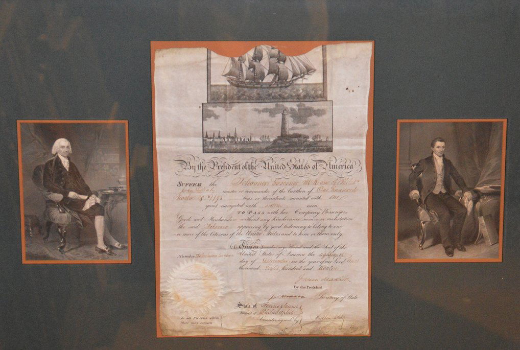 James Madison and James Monroe, 4th & 5th President (1 of 7)