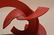 Obie Simonis Red Modern Iron Sculpture - 3