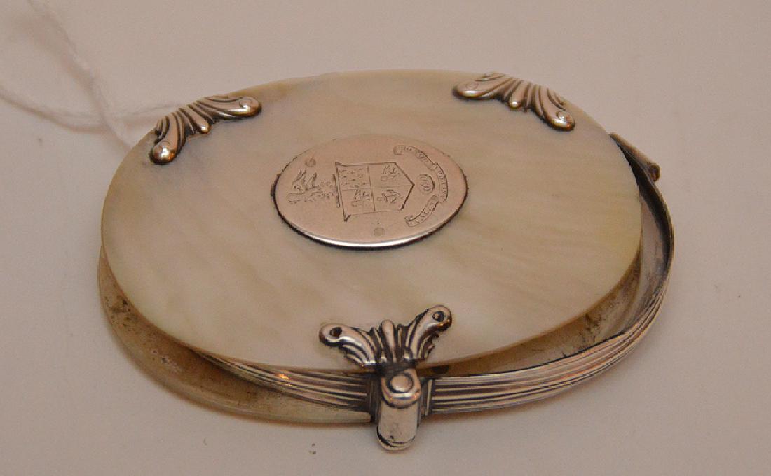 Georgian English Sterling & Mother Of Pearl Magnifying (1 of 5)