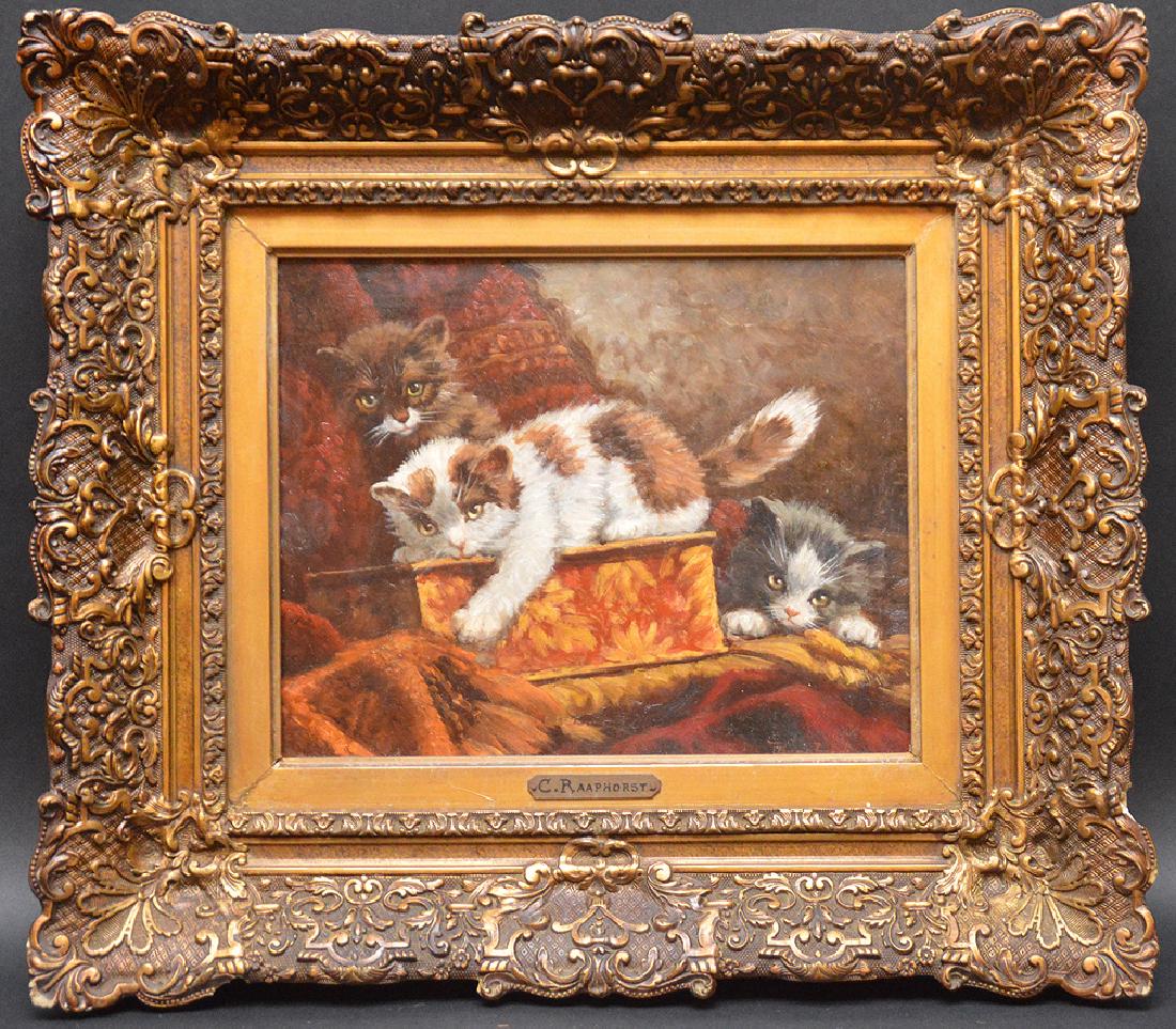 Cornelis Raaphorst  (Netherlands 1875 - 1954) oil on (1 of 7)