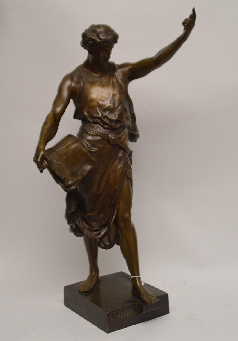 Emile Louis Picault (1833-1915) "Vincere" Bronze (1 of 8)