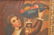 Pair of Primitive oil on canvas paintings, girls with - 3