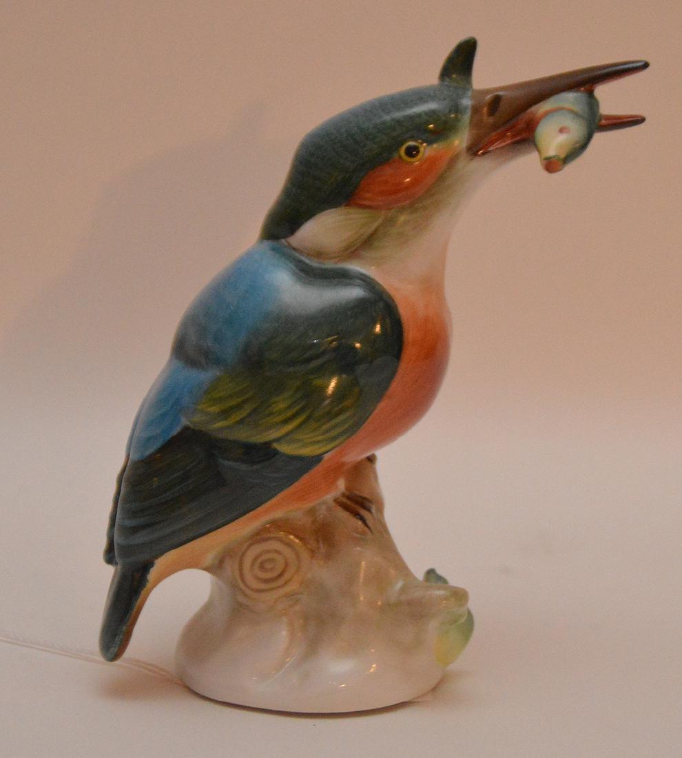 Herend porcelain bird, 5 1/4"h (1 of 5)
