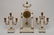 19th Century Gilt Bronze & White Marble Clock - 4