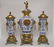 19th Century Gilt Bronze & Delft Porcelain Clock - 7