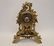 French Bronze Clock with scroll & grape vine design and - 5