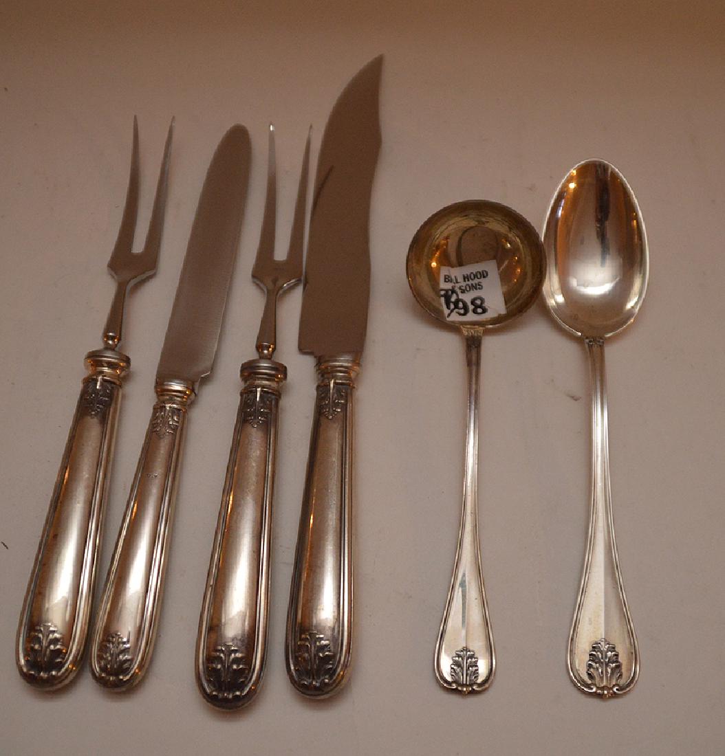6 pcs. Buccellati Italy silver, 2 spoons marked (1 of 3)