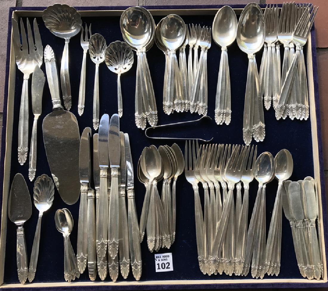International sterling incomplete flatware service, (1 of 4)