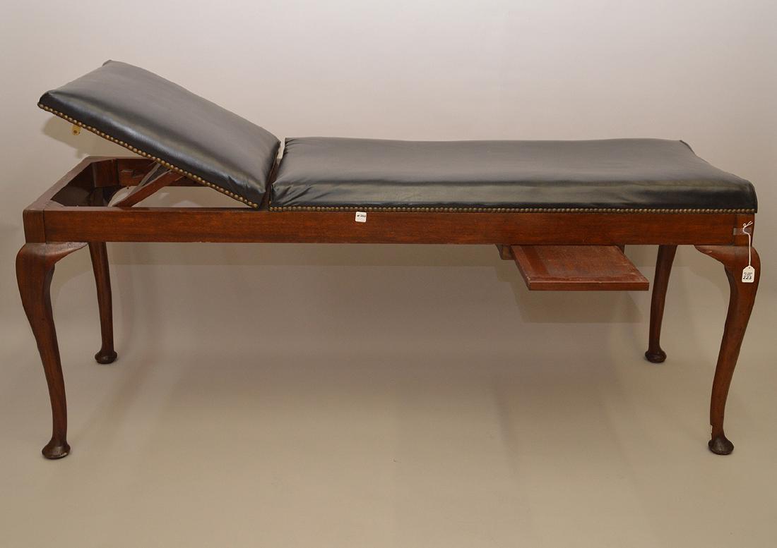19th c. mahogany massage table by Allen & Hanbury's (1 of 12)