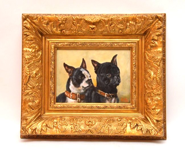 Bart Schouten Leroy (Dutch 20th Century) oil on board, (1 of 4)