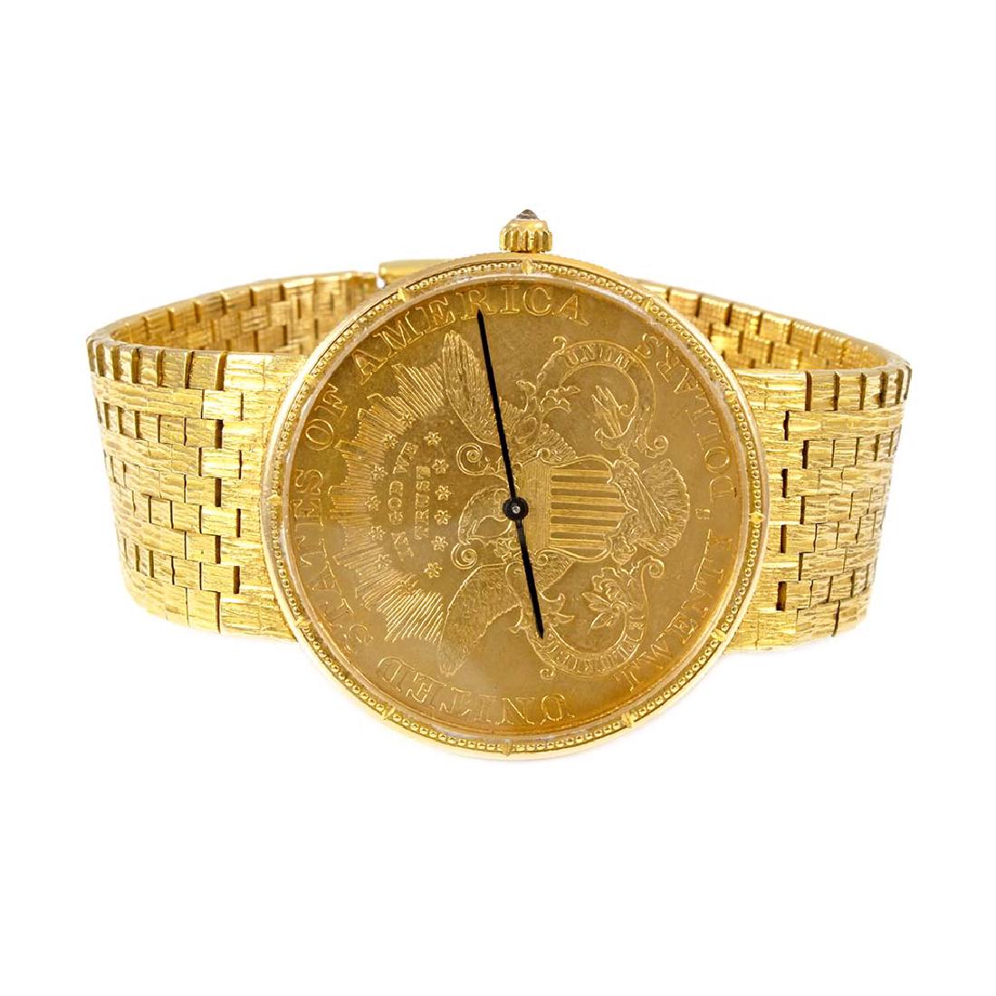 gold coin watch gold coin watch