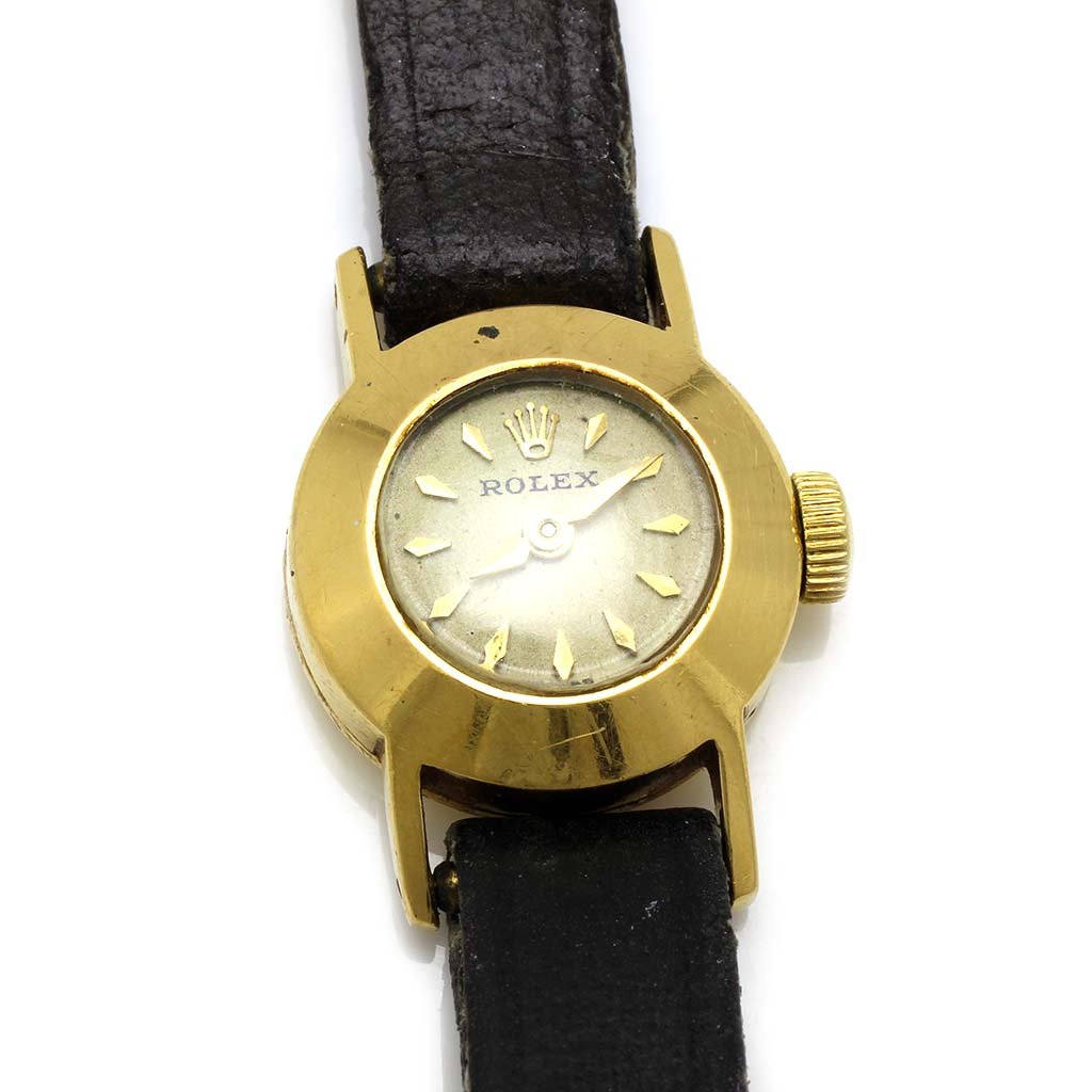 Vintage Rolex 14k Gold Watch, Serial 57836 (1 of 2)