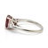 3.38 cts AIGS Cert Natural Ruby Diamond Platinum Ring - 3