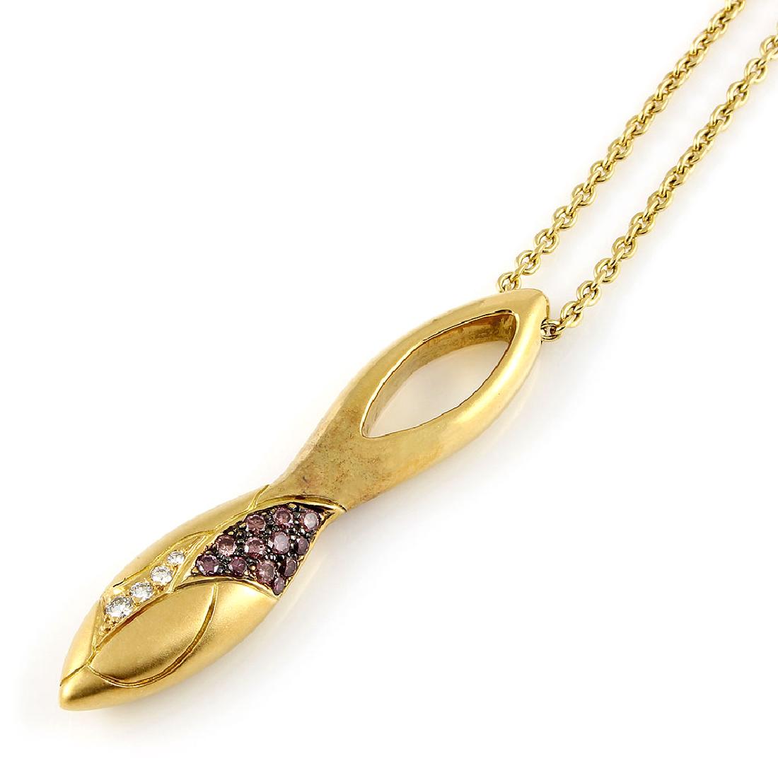 Tenthio Diamond 18K Yellow Gold Necklace (1 of 3)