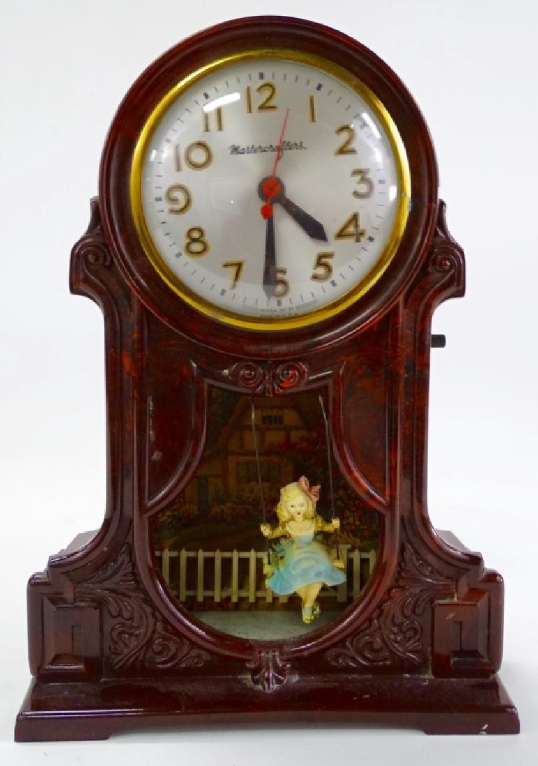 VINTAGE SESSIONS NOVELTY ELECTRIC CLOCK (1 of 4)