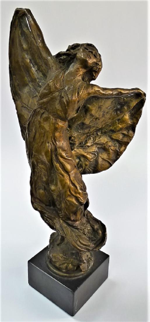 CONTEMPORARY BRONZE SCULPTURE OF ISADORA DUNCAN (1 of 4)