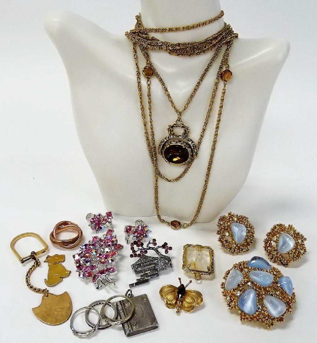 LARGE LOT OF COSTUME JEWELRY (1 of 1)
