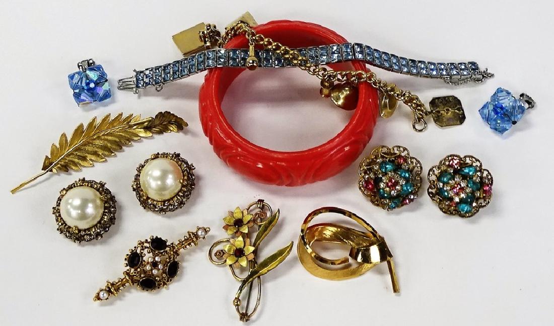 LARGE LOT OF COSTUME JEWELRY (1 of 1)