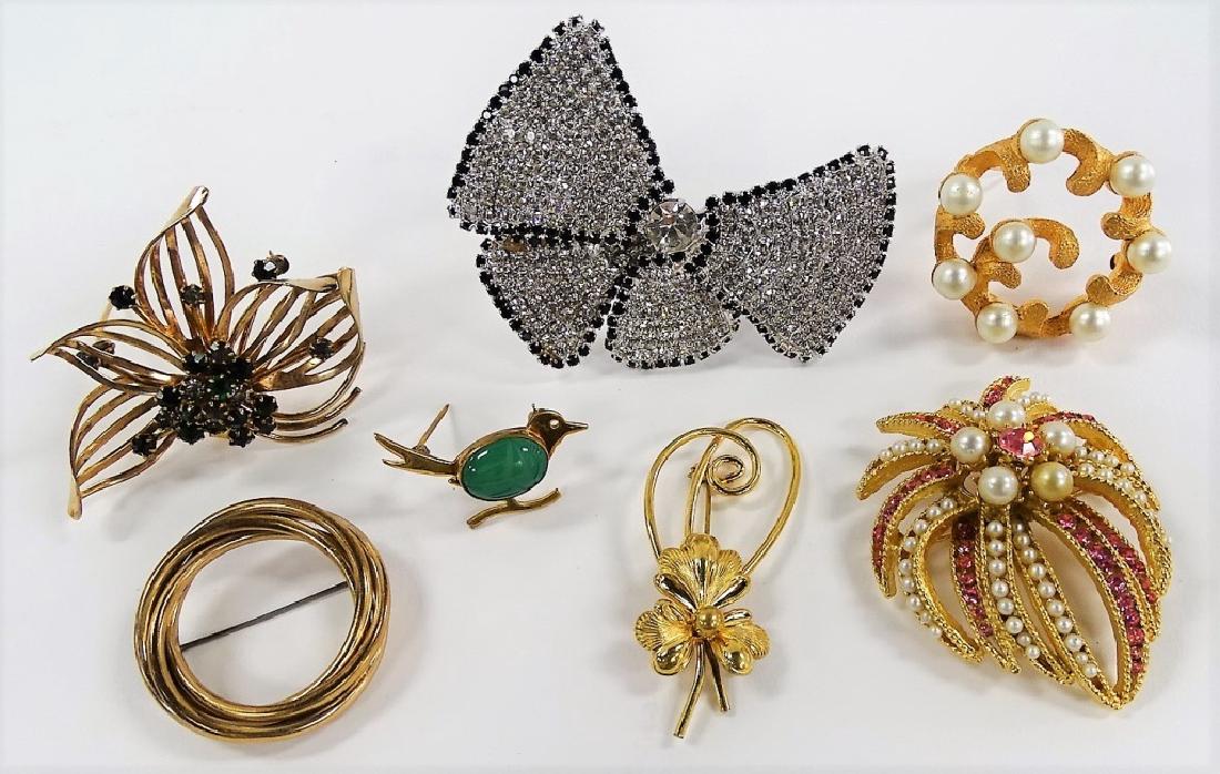 LARGE LOT OF COSTUME PINS (1 of 1)