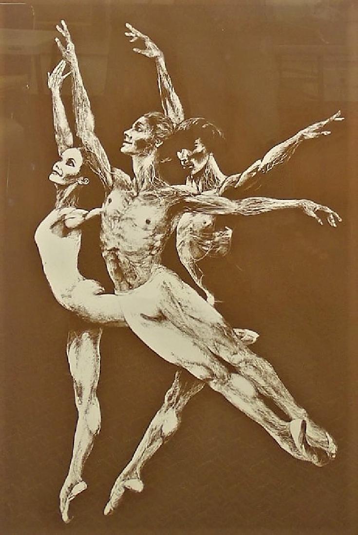 G.H. ROTHE ORIGINAL MEZOTINT ETCHING ON PAPER (1 of 5)