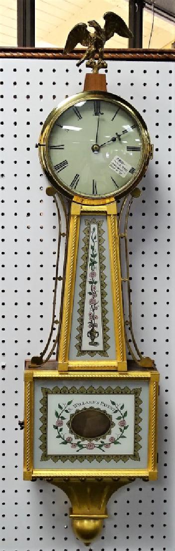 VTG SILAS B. TERRY WALNUT CASE PRESENTATION CLOCK (1 of 3)