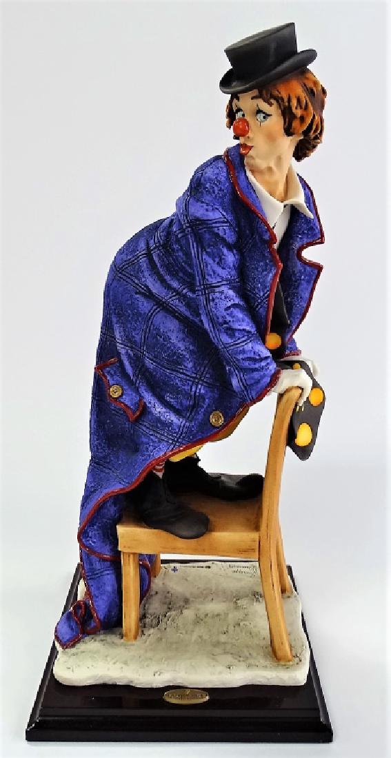 GIUSEPPE ARMANI PORCELAIN "CLOWN ON A CHAIR" (1 of 3)