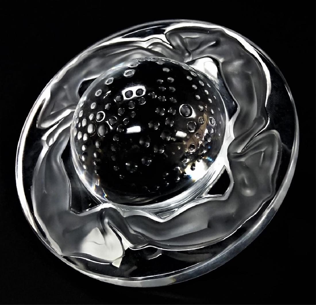 LALIQUE CRYSTAL GLASS RINGS OF SATURN (1 of 5)