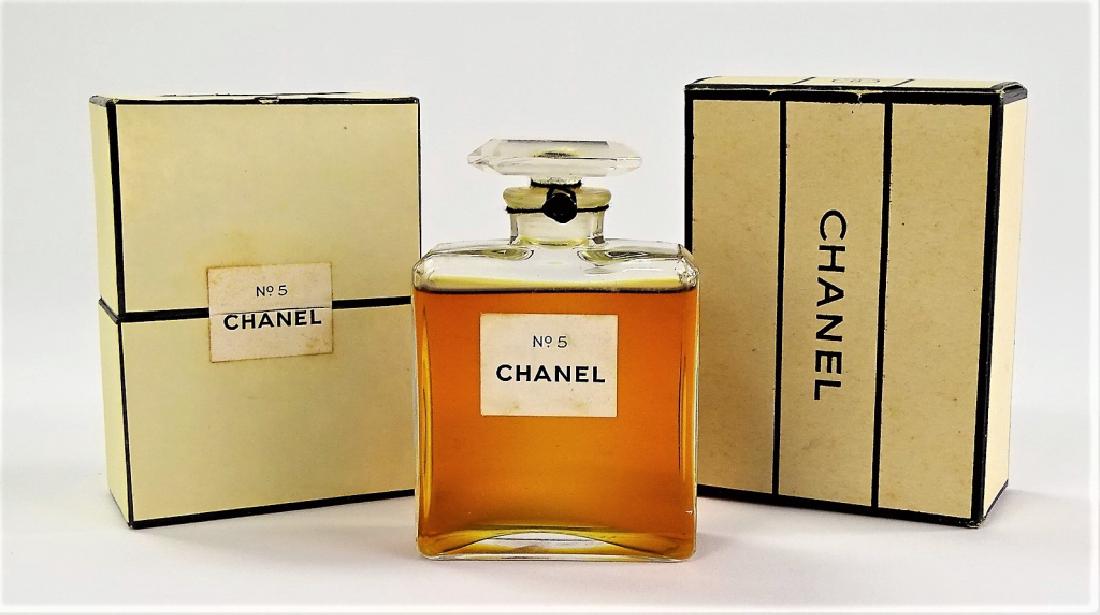 VINTAGE CHANEL NO. 5 EXTRAIT W/ORIGINAL BOX (1 of 5)