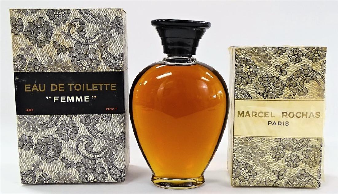 VINTAGE PAIR OF MARCEL ROCHAS FEMME PERFUME (1 of 5)