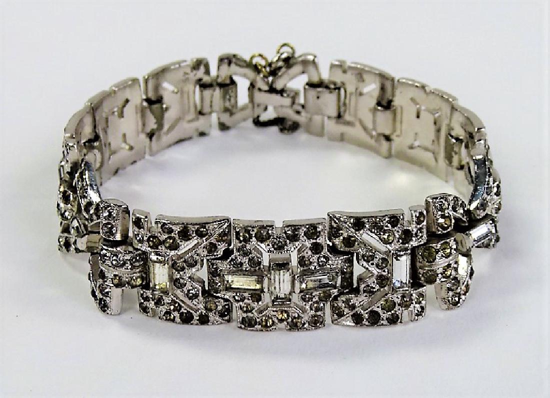 DECO TRIFARI RHINESTONE BRACELET (1 of 1)