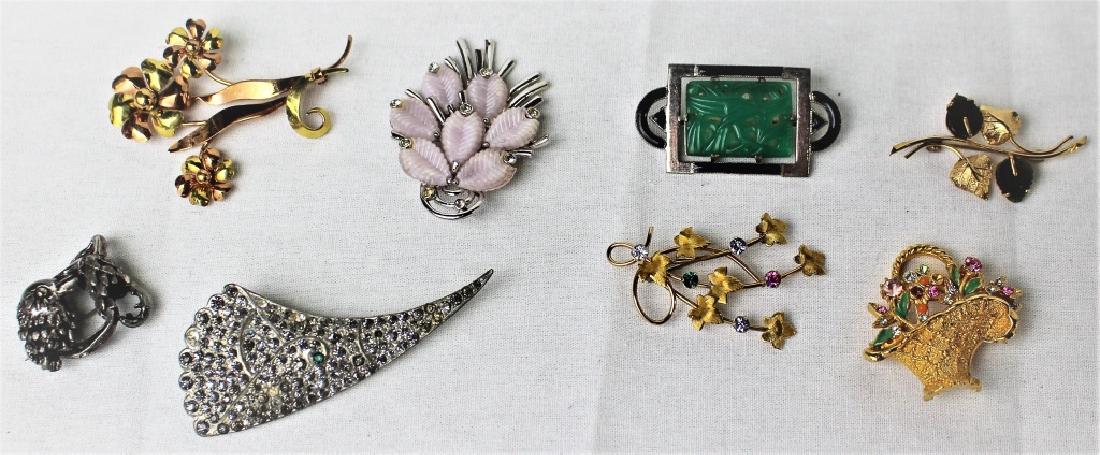 LARGE LOT OF COSTUME PINS (1 of 1)