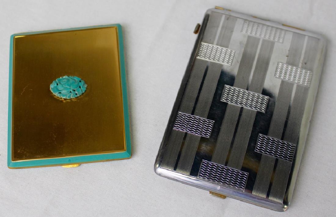 ANTIQUE LOT OF CIGARETTE CASES (1 of 1)