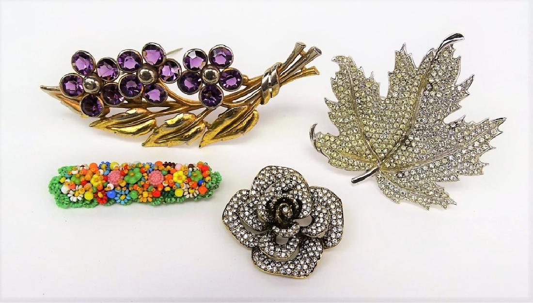 IMPRESSIVE LOT OF COSTUME PINS (1 of 1)